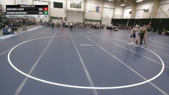 132 lbs Finals (8 Team) - Oliver McIntosh, Syracuse vs Greysen Light, York