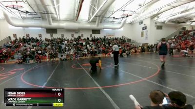 215A Round 1 - Noah Sides, Natrona County vs Wade Garrett, Campbell County