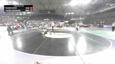 Boys 3A 138 lbs Champ. Round 2 - Jaysen Rodriguez, Hermiston vs Shawn Bayne, Central Kitsap