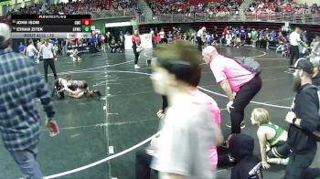 70 lbs Cons. Round 1 - John Isom, Gering Wrestling Club vs Ethan Zitek, Gretna Youth Wrestling Club