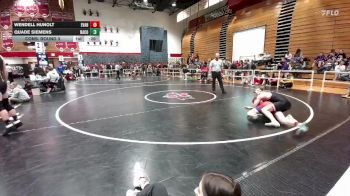 144 lbs Cons. Round 3 - Wendell Hunolt, Evanston vs Quade Siemens, Natrona County