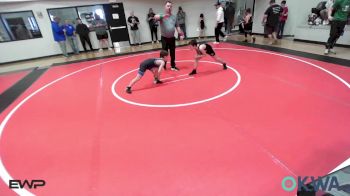 75 lbs Semifinal - Jaxson Pina, Gravette Wrestling Club vs Rhett Howell, Checotah Matcats