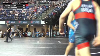 140 lbs Semis - Everett Zeitler, Aviators Wrestling vs Cooper Mariakis, Grindhouse Wrestling