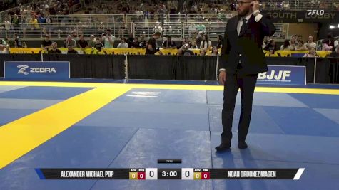 Alexander Michael Pop vs Noah Ordonez Magen 2025 Pan Kids Jiu-Jitsu IBJJF Championship