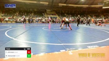 130 lbs Final - Christopher Johnson, Bear Cave vs Michael Alexander, Warriors Warehouse