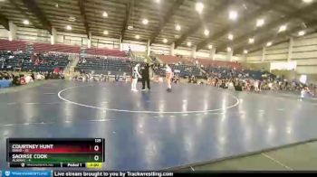 125 lbs Round 2 (10 Team) - Courtney Hunt, IDAHO vs Saoirse Cook, ALASKA1