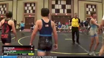 107 lbs Round 3 (6 Team) - Dylan Meyers, Revival Aqua vs Emily Kivler, Dark Angels