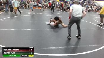 108/115 Semifinal - Johnny Ruiz, Columbia KnighYouth Wrestling vs Triston Johnson, Mighty Warriors Wrestling Acad