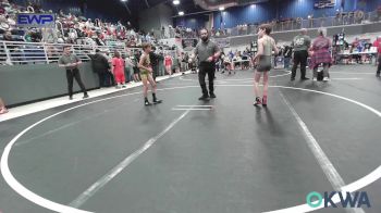 76 lbs Quarterfinal - Ryder Hobbs, Salina Wrestling Club vs Levi Matheny, Skiatook Bulldog Wrestling