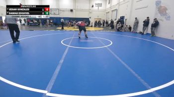 161 lbs Champ. Round 1 - Jediah Gonzales, Lincoln (Stockton) vs Damian Esquivel, James Logan