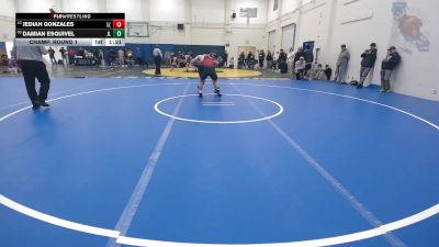 161 lbs Champ. Round 1 - Jediah Gonzales, Lincoln (Stockton) vs Damian Esquivel, James Logan