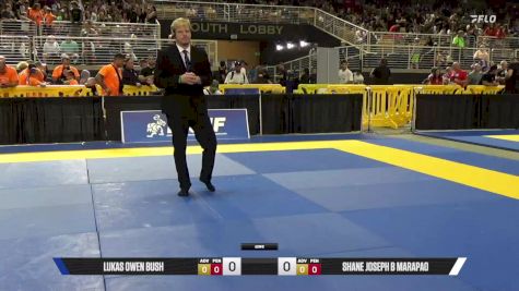 Lukas Owen Bush vs Shane Joseph B Marapao 2025 Pan Kids Jiu-Jitsu IBJJF Championship