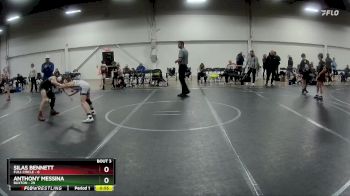 76 lbs Round 2 (4 Team) - Anthony Messina, Buxton vs Silas Bennett, Full Circle