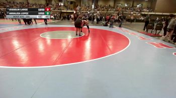 235 lbs 5th Place Match - Annalisa Lopez, Amarillo Caprock vs Josselin Large, Canyon