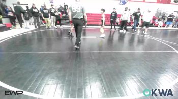 66-70 lbs Rr Rnd 5 - Leland Riley, Midwest City Bombers Youth Wrestling Club vs Baylon Reece, Grove Takedown Club