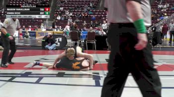 160 lbs Consi 1 - Mason VanAllman, Tyrone vs Owen Ivcic, Bentworth