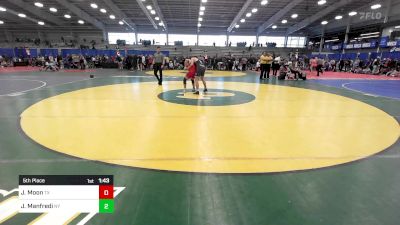 152 lbs 5th Place - Jake Moon, TX vs Joseph Manfredi, NY