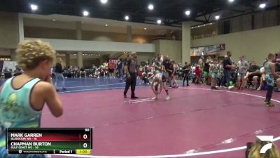 90 lbs Round 5 (6 Team) - Chapman Burton, Gulf Coast WC vs Mark Garren, Gladiator WA