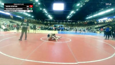 285 lbs Cons. Round 4 - Kevin Steptoe, South Effingham vs Maximilian Garzaro, Mater Lakes Academy