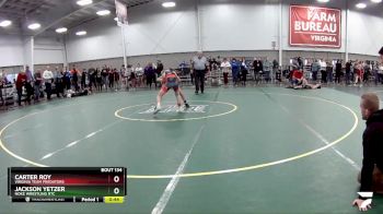 88 lbs Cons. Semi - Jackson Yetzer, Noke Wrestling RTC vs Carter Roy, Virginia Team Predators