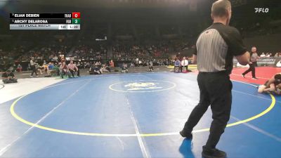 6A Boys 126 lbs 1st Place Match - Archy DeLaRosa, Forest Grove Boys vs Elian Debien, Tualatin Boys