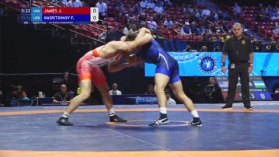 74 kg 1/8 Final - Jayden James, United States vs Fazliddin Nasritdinov, Uzbekistan