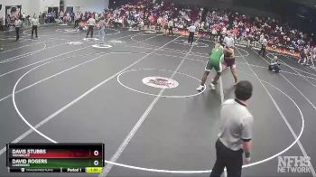 3A 285 lbs Quarterfinal - Davis Stubbs, Woodruff vs David Rogers, Lakewood