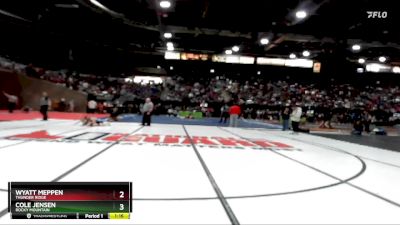 98 lbs Quarterfinal - Cole Jensen, Rocky Mountain vs Wyatt Meppen, Thunder Ridge