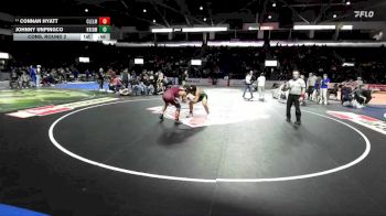 165 lbs Cons. Round 2 - Connan Hyatt, Cle Elum-Roslyn vs Johnny Unpingco, Kentridge