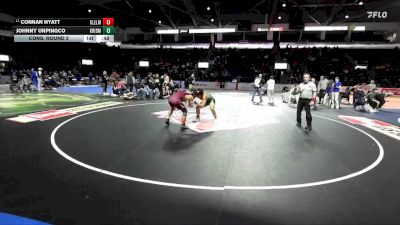 165 lbs Cons. Round 2 - Connan Hyatt, Cle Elum-Roslyn vs Johnny Unpingco, Kentridge