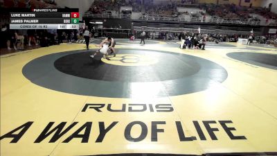 150 lbs Consi Of 16 #2 - Luke Martin, Hammond School vs James Palmer, Brookstone School