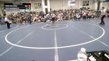 157 lbs Semifinal - Sean Callanan, Wakefield vs Jack Ramondetta, Bristol-Plymouth