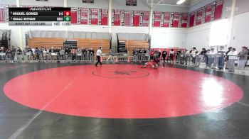 138 lbs 7th Place - Miguel Gomes, New Bedford vs Isaac Bitran, Brookline