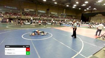 89 lbs Final - Bryson Davis, Dove Creek vs Titus Pitsch, Fqwc