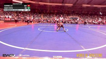 49 lbs Round Of 16 - Gabriel Ali, Westshore Wrestling Club vs Rhett Pitts, Cowboy Wrestling Club