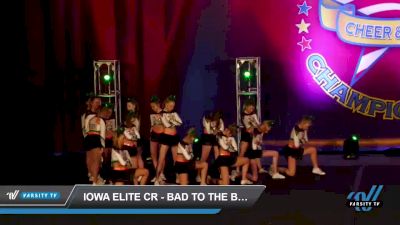 Iowa Elite CR - Bad to the Bone [2023 L2 Senior] 2023 The American Gateway St. Charles Nationals