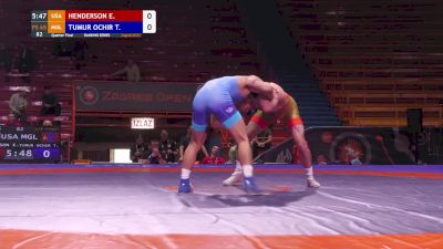 65kg Semifinal - Evan Henderson, USA vs Tulga Tumur-Ochir, MGL