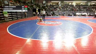 77 lbs Consi Of 4 - Korr Chambers, Rockmart Takedown Club vs Carter Knox, Dragons Junior Wrestling Club