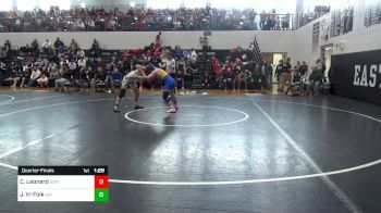 152 lbs Quarterfinal - Conor Leonard, Northern Lebanon vs Justice Hockenberry-Folk, West Perry