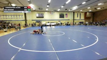 157 lbs Quarterfinal - Ben Messier, Msoe vs Christopher Acuna, Concordia-Moorhead