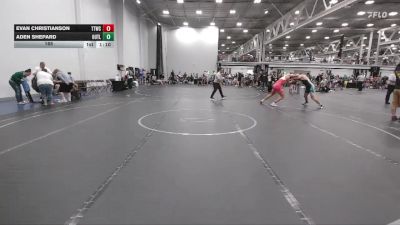 165 lbs Round 3 (4 Team) - Aden Shepard, Outlaws HS vs Evan Christianson, Team Tugman WC