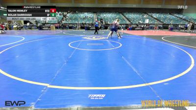 220 lbs 7th Place - Talon Heinley, Nyssa vs Nolan Darrough, New Plymouth