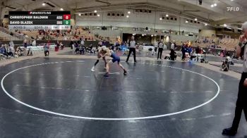 106 lbs Quarterfinals (8 Team) - David Blazek, Soddy Daisy High School vs Christopher Baldwin, Anderson Co. High School