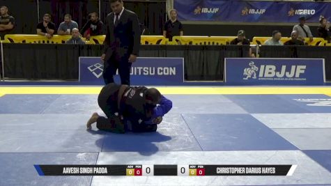Christopher Darius Hayes vs Aavesh Singh Padda 2026 Pan Jiu Jitsu IBJJF Championship