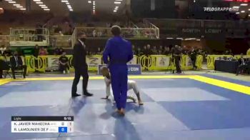 KEVIN JAVIER MAHECHA vs RODRIGO LAMOUNIER DE FREITAS 2021 Pan Jiu-Jitsu IBJJF Championship