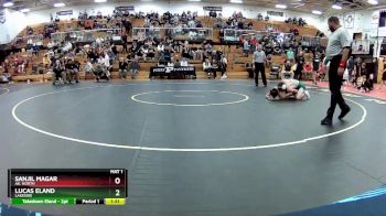 120 lbs Semifinal - Sanjil Magar, Ak. North vs Lucas Eland, Lakeside