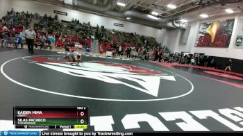 126 lbs 11th Place Match - Kaiden Mima, Liberty vs Silas Pacheco, Thunderridge