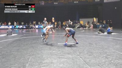 141 lbs Round Of 32 - Kyren Butler, Virginia vs George Rosas, The Citadel
