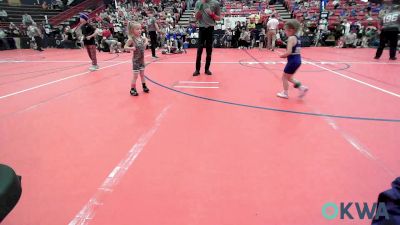 37 lbs Consi Of 4 - Karter Ailey, Blackwell Wrestling Club vs Charlie Hepler, Team Tulsa Wrestling Club