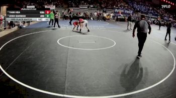 D 2 106 lbs 3rd Place Match - Josh Guhman, Archbishop Rummel vs Yami Hea, New Orleans Military & Maritime